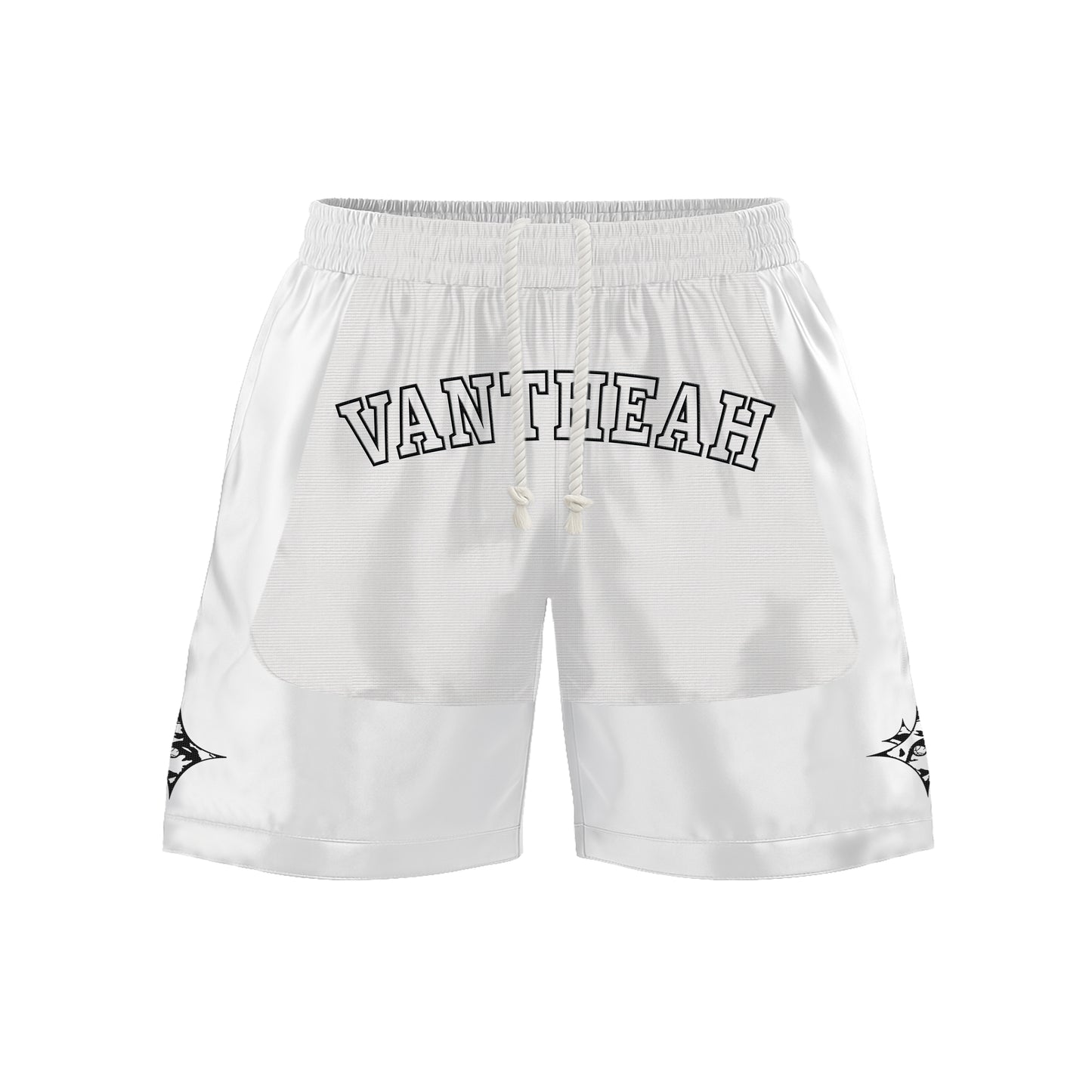 Blacktop Born Shorts In White