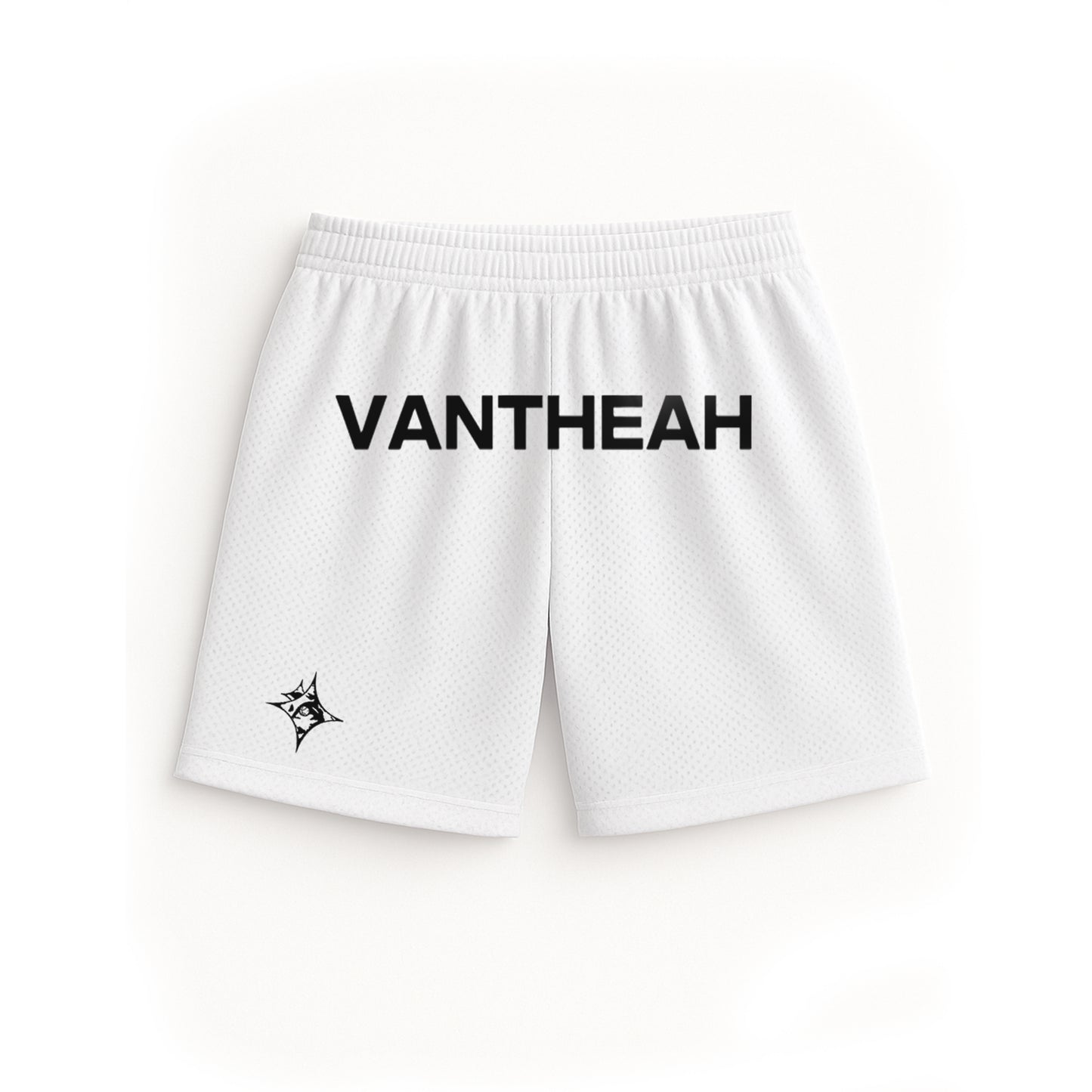 Emblem Shorts In White