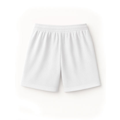 Emblem Shorts In White
