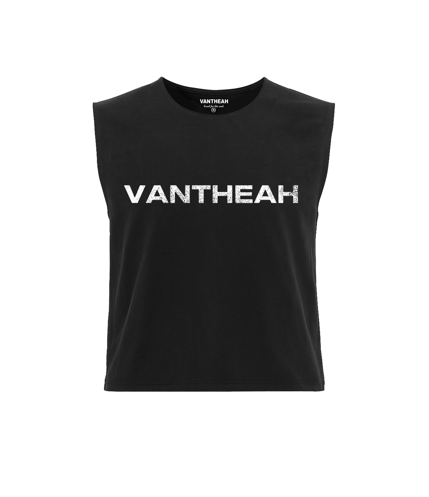 Emblem Cutoff Tee In Dusk