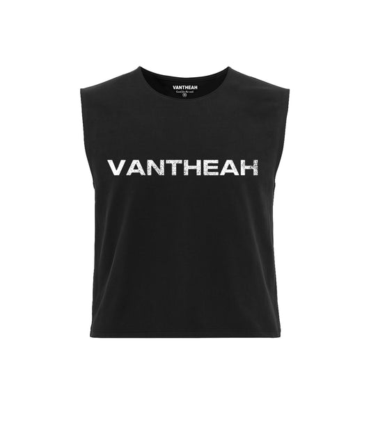Emblem Cutoff Tee In Dusk