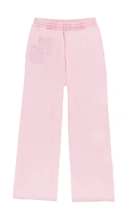 Ankh Flow Pants In Pink Blossom
